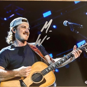 Morgan Wallen Signed Country Music Superstar 8x10 Photo COA & Hologram