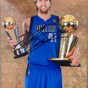 Dirk Norwitzki Dallas Mavericks podpisał NBA 8x10 Photo COA i Hologram