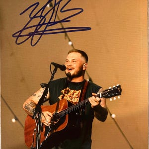 Zach Bryan Signed Country Music Superstar 8x10 Photo COA & Hologram