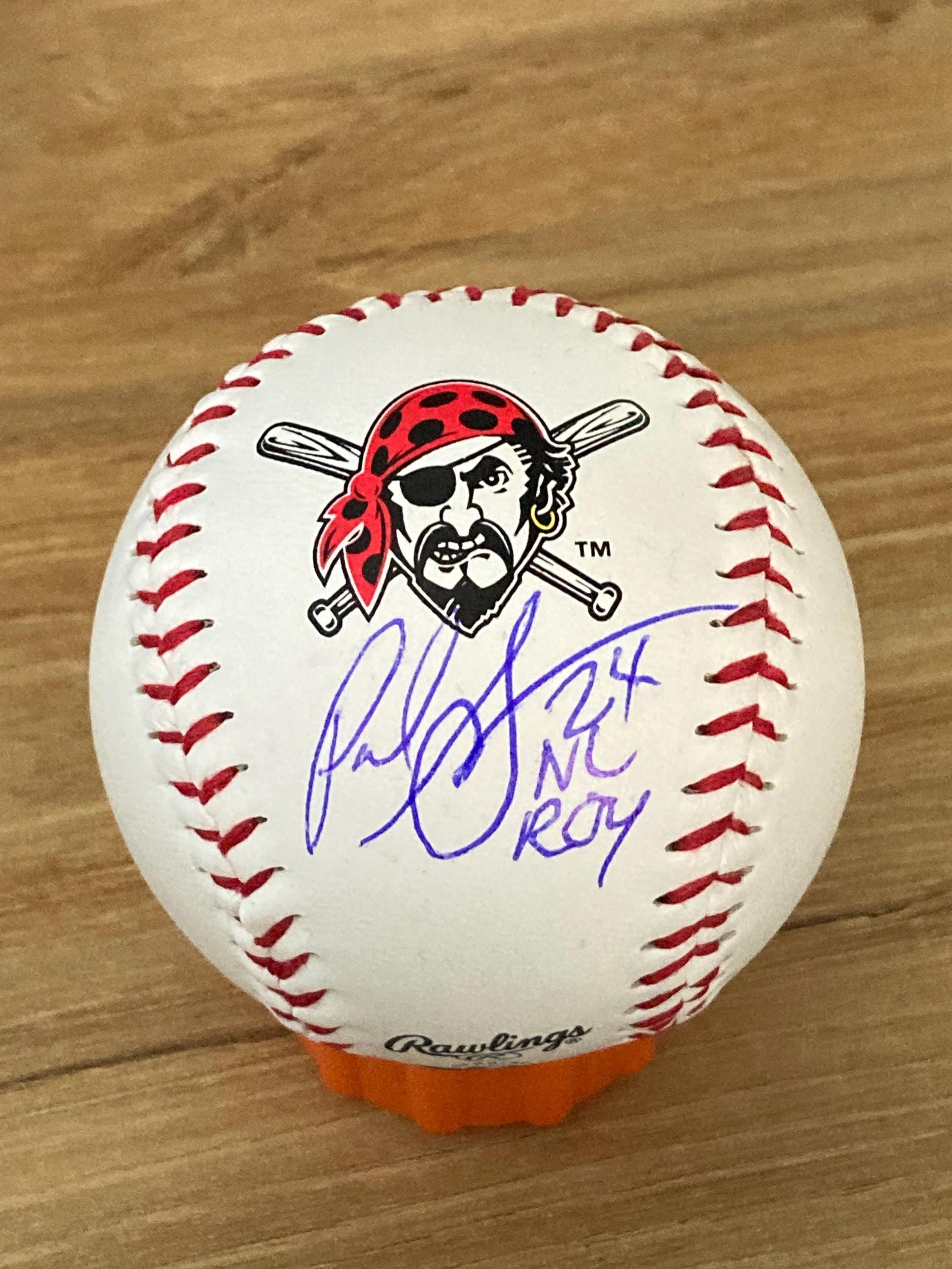 Paul Skenes Signed Pittsburgh Pirates Rawlings Logo Baseball COA