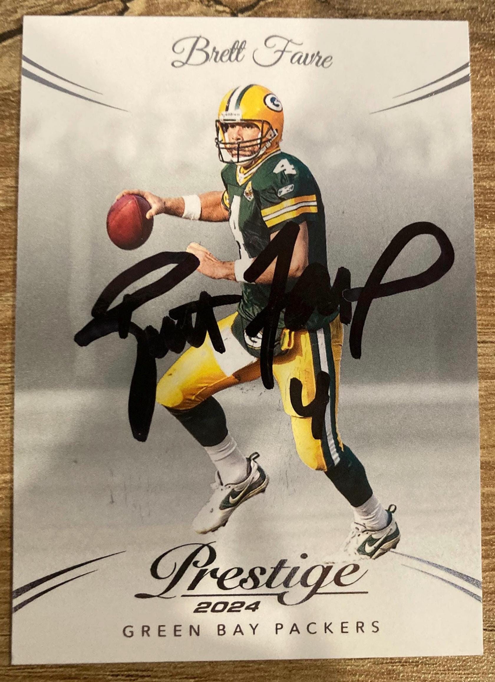 NFL Brett Favre サインカード Brett Favre 2025 Flawless On Card Auto Autograph Green Bay Packers