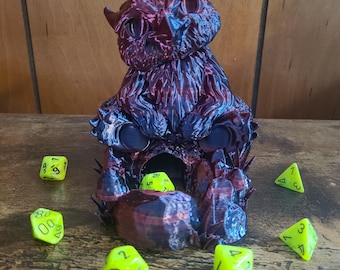 Baby Owlbear dobbelsteentoren - Fate's End-ontwerp