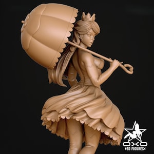 princess peach sex doll Princess Peach Sex Doll 3D Model main image 1