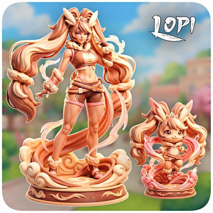 sex doll skeleton Life Size Lopunny main image 1