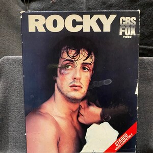 1983 CBS FOX Rocky VHS