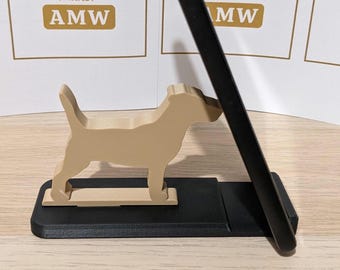 Jack Russell - Phone Stand - Animal Dog shaped Phone Holder - Various colour options