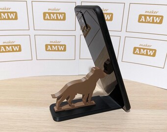 Staffordshire Bull Terrier - Phone Stand - Animal Staffy Dog shaped Phone Holder - Various colour options