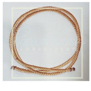 Rope Satin Monogram Frame Machine Embroidery Design - Etsy