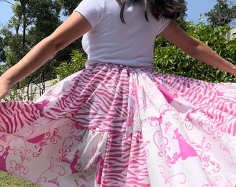 Super Duper Size Adjustable Skirt | One Size |  Hot Pink Princess