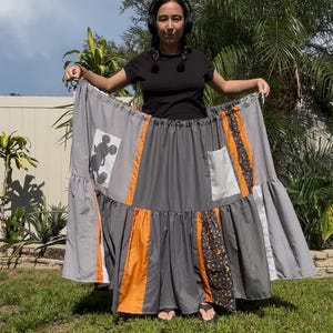 Super Duper Size Adjustable Skirt | One Size |  Long Halloween Mouse with pockets