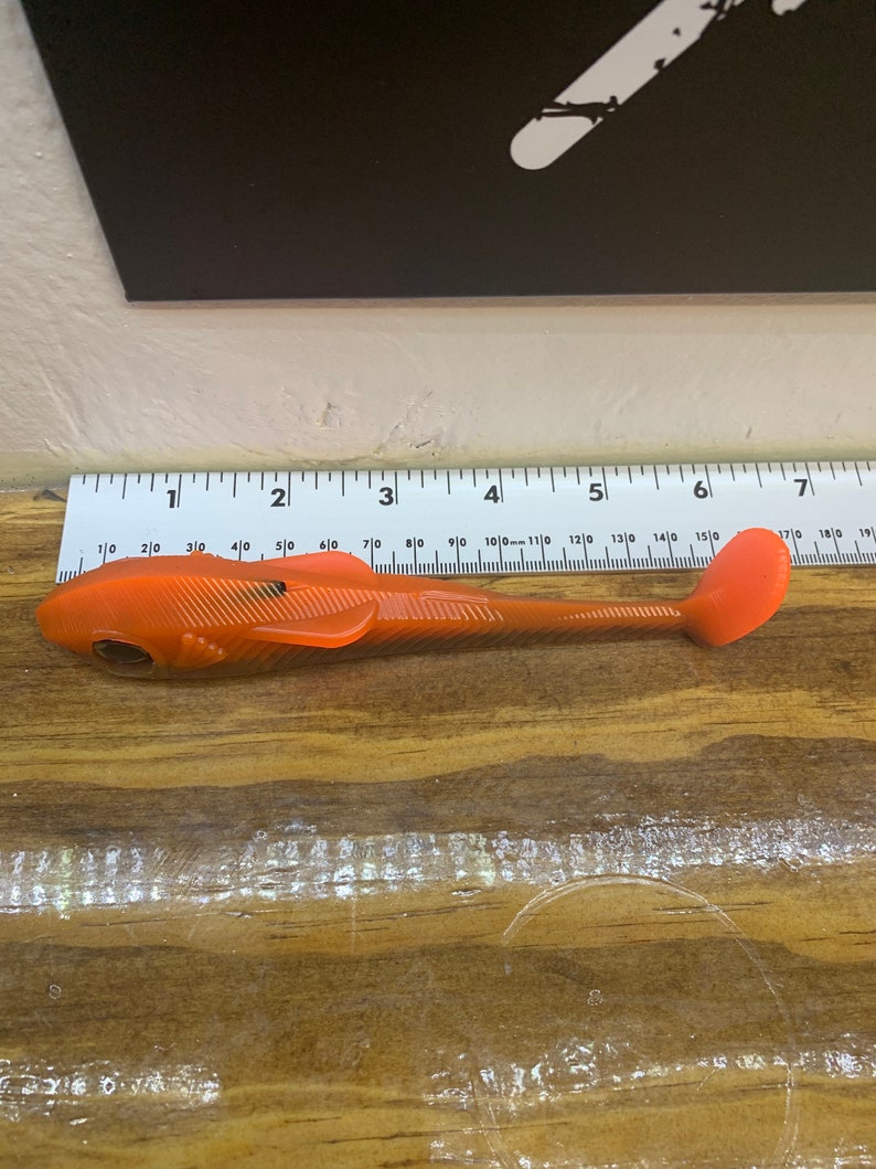 Hand Poured Custom Swimbait 6 merthiolate Etsy