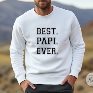 Best Papi Ever Varsity Shirt SVG PNG, Papi Jersey Shirt, Varsity Font PNG