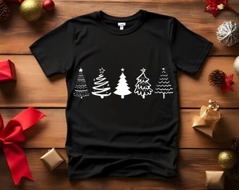 Christmas Tree Bundle, Christmas Tree Shirt Design, Christmas Tree PNG Bundle, Christmas Tree