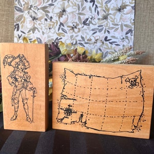 Large Pirates Rubber Stamp Bundle