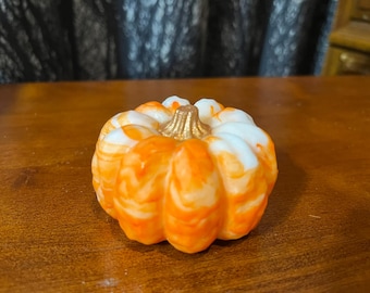 Pumpkin | Fall Harvest Decor – Autumn Tabletop, Shelf, or Halloween Decoration
