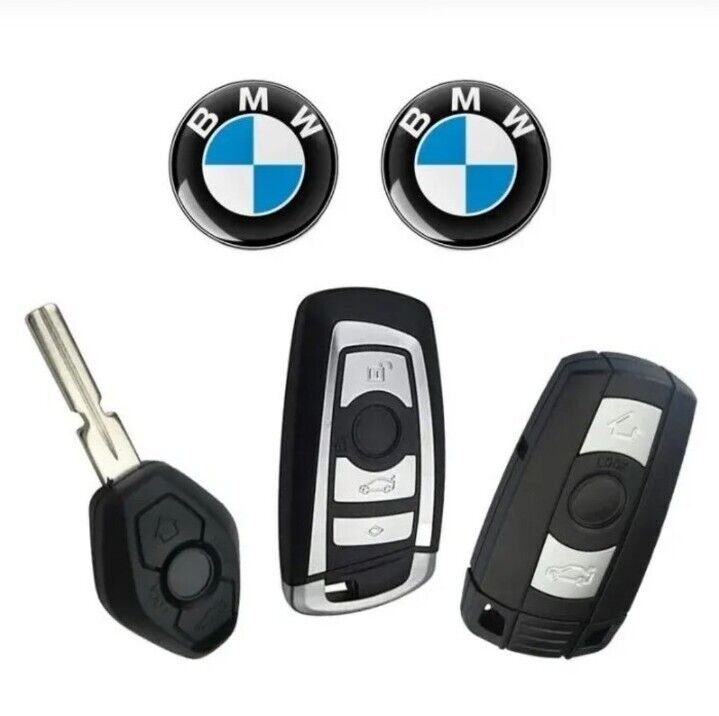 2 neue BMW Schlüssel-Sticker 11mm zu kaufen bei Fairmondo