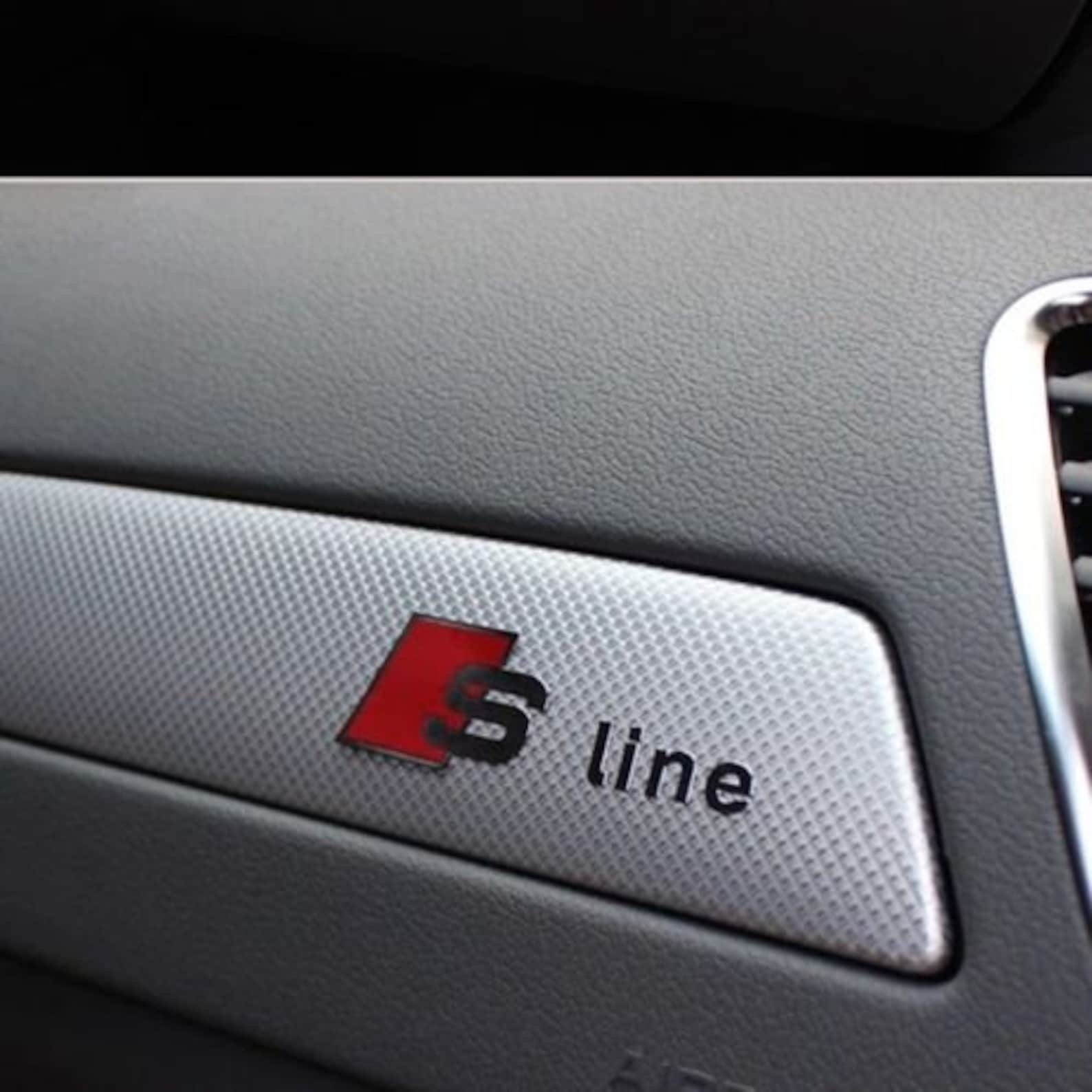 Audi S Line Sline Schlüssel Aufkleber Logo Emblem Schriftzug Neu 