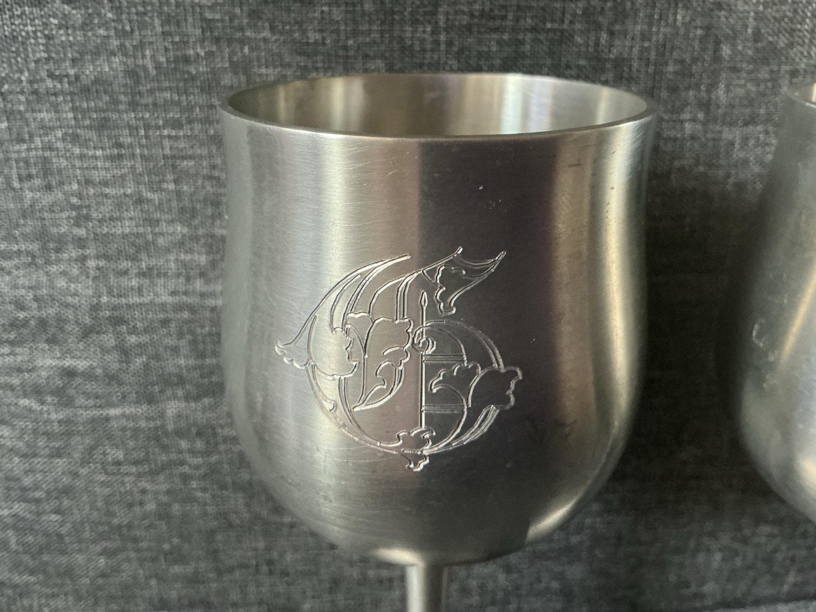 Selangor pewter goblets - Etsy 日本