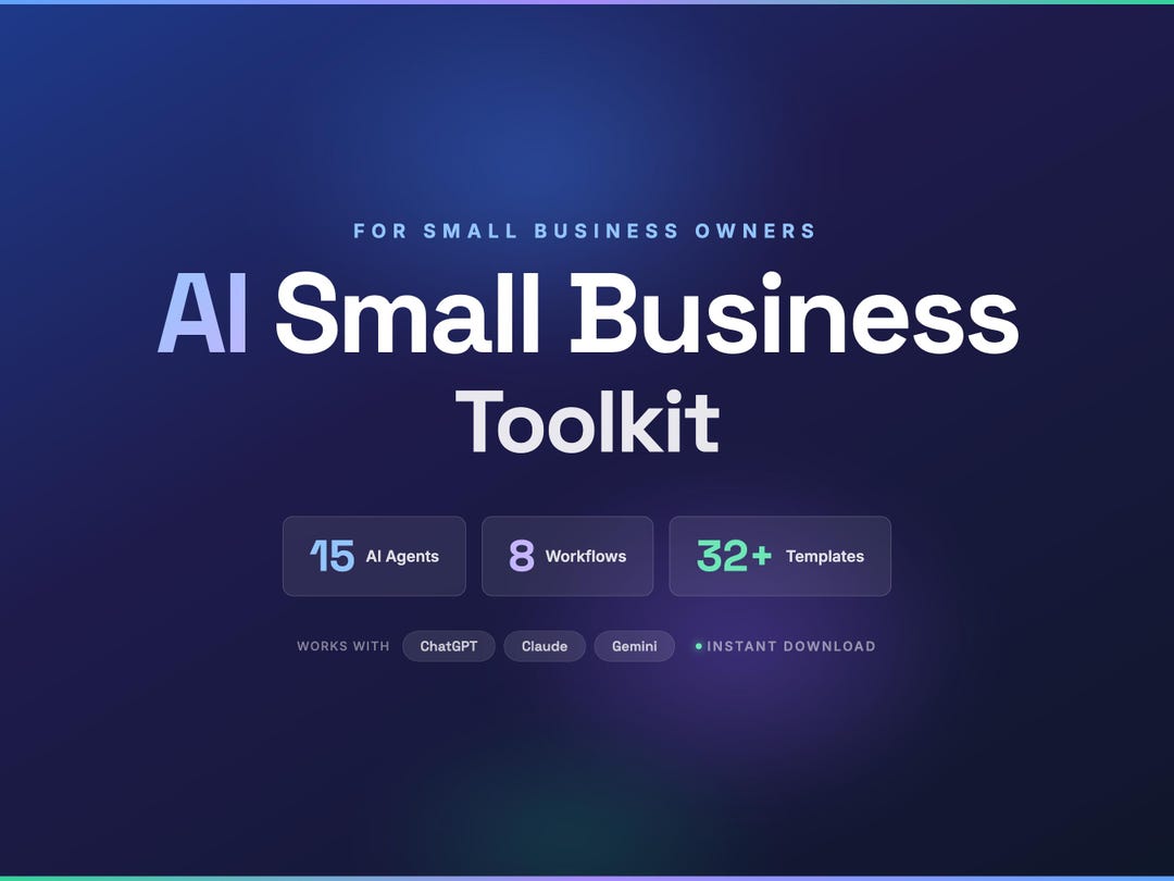 AI Toolkit for Small Business Owners | AI Chatbot Prompts for Marketing ...