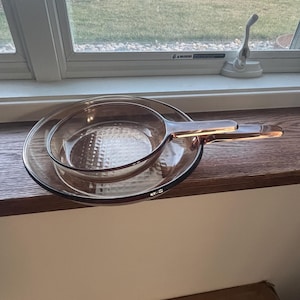Patelnia szklana Corning Cookware o średnicy 7” i 15”