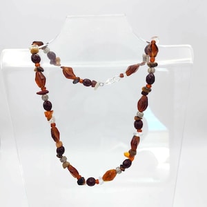 Brown Beaded Necklace