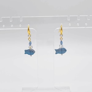 Dangle Fish Earrings