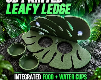 The Leafy Ledge-3D Printed