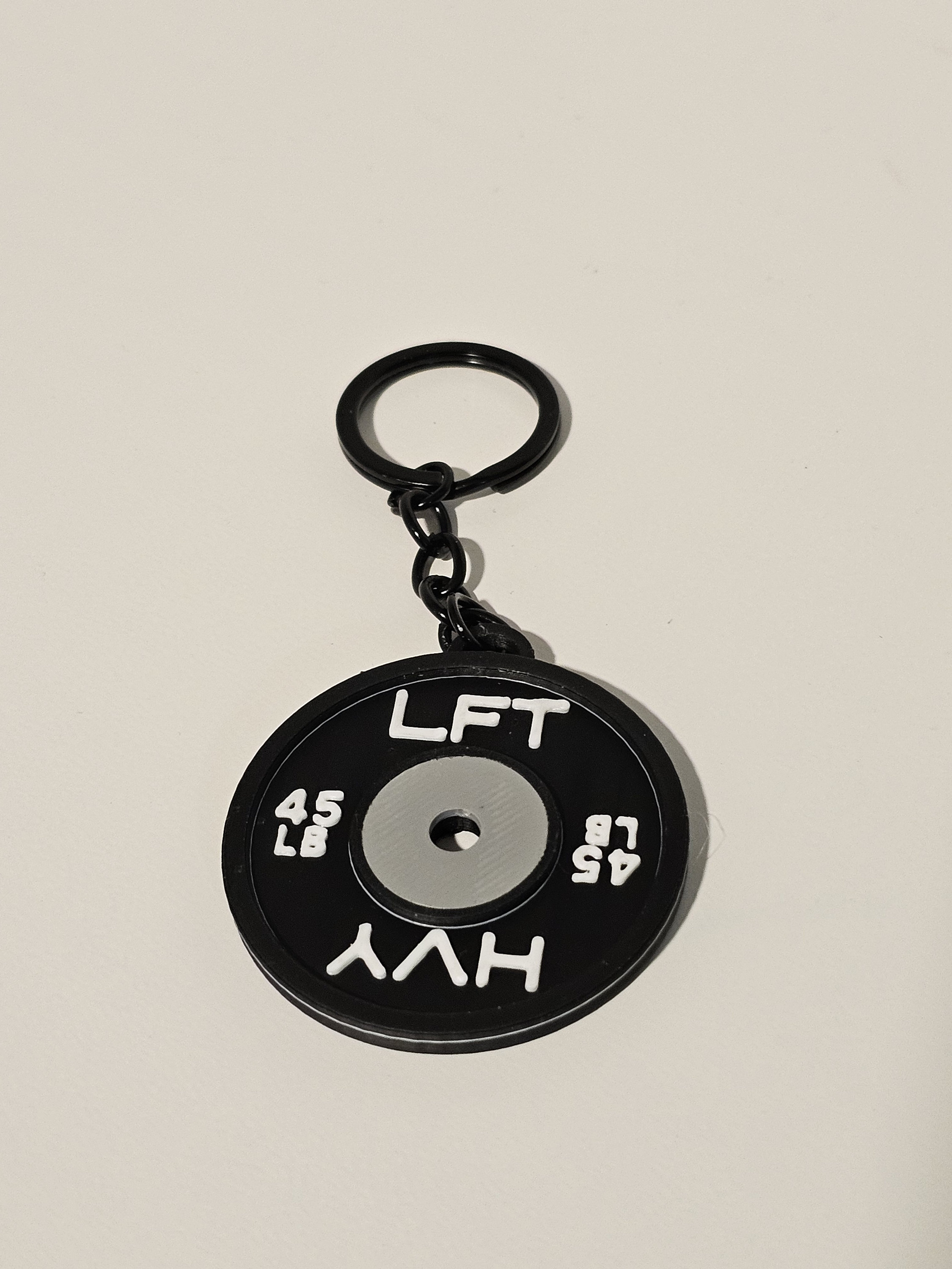 Gym Based Keychains 3D Printed Gym Plate Keychains - Etsy