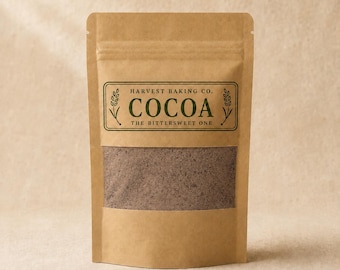 Organic Cocoa Sourdough Starter: Chocolate Baking Culture