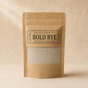 The Bear Starter – Organic Rye Sourdough Culture | Bold, Hearty Loaves