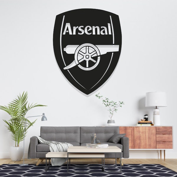 Arsenal Wall Poster, Arsenal Wooden Sign, Custom Arsenal Poster, Wood Wall Decor, Arsenal Wall Hanging,Interior, Wood Wall Art, Arsenal Gift