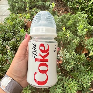 Diet Coke baby bottle