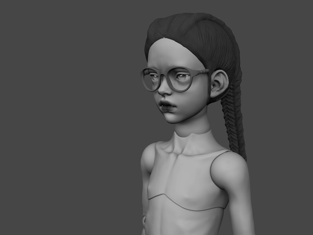 Digital .STL File Doll Glasses for 3D Printing. DIY Ball Etsy