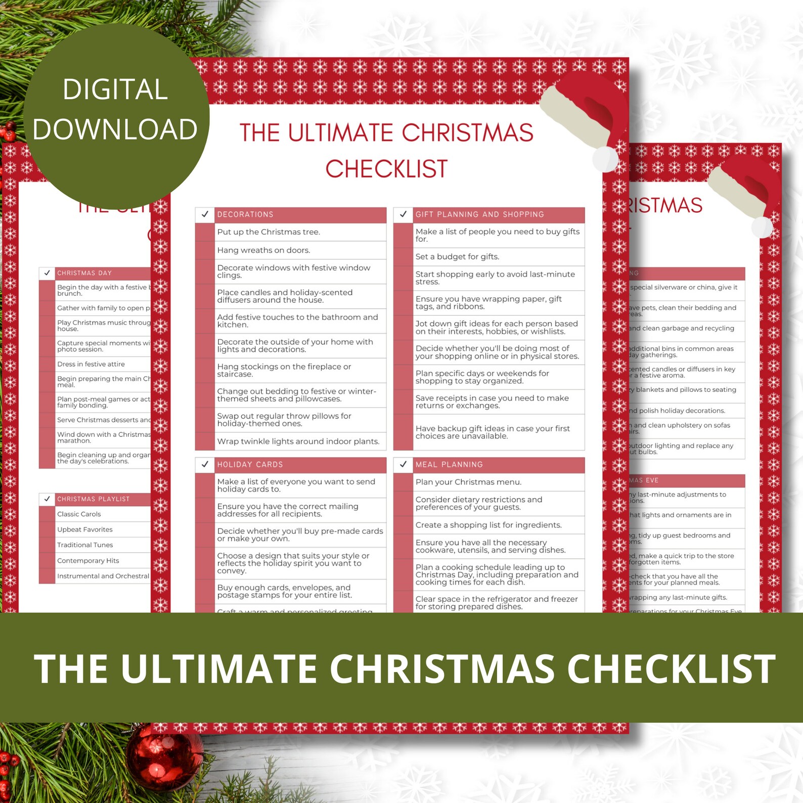 Printable Christmas Checklist - Il 1588xN.5548261774 Cnn2 
