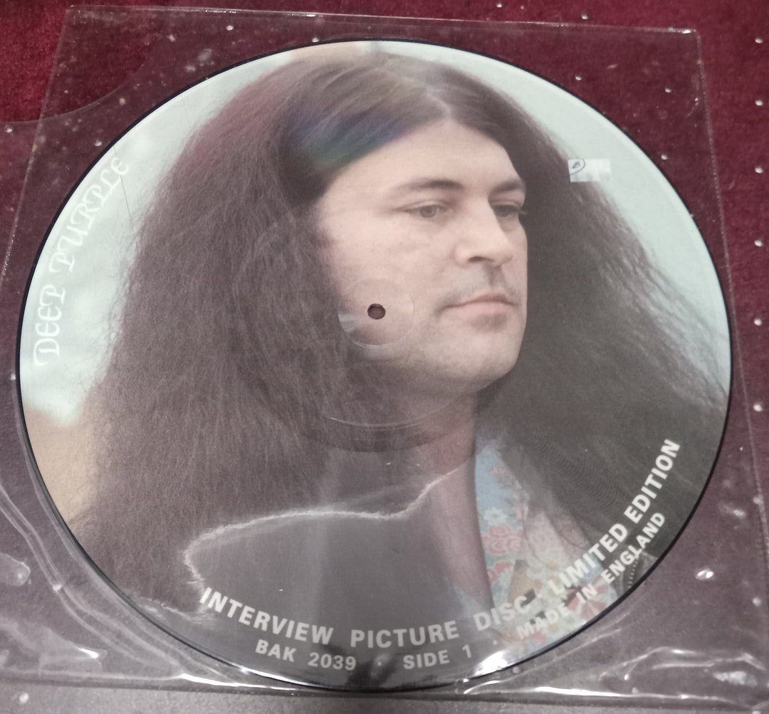 Deep Purple Interview Picture Disc Limited Edition BAK 2039 - Etsy