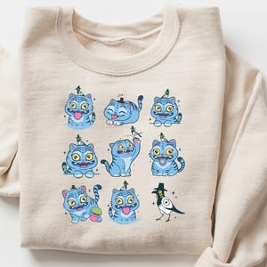 Demon Hunter Tiger Shirt, Merch Kpop Shirt, Hunters Tiger fan, Derpy the Tiger And Bird Demon Hunter Tiger Tee, Kpop Demon Hunters Shirt