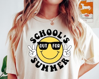 School's Out For Summer Shirt, Summer Shirt, Vacation Shirt, Teacher Shirt, Teacher Gift, Student Gifts, Student Teacher, Gift For Teacher