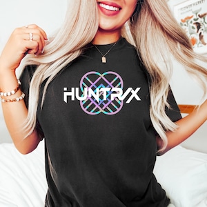 K-Pop Hunters Music Shirt, Custom Gift For Demon K-Pop Fans, Anime Style Logo Hoodie Long Sleeve Personalized Gift Band Graphic Tee