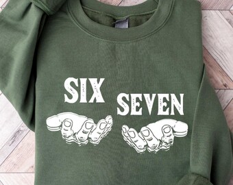 6 7 Meme Comfort Shirt, Funny Skeleton Hands Tee, Halloween Couples Shirt, Trendy Shirt, Six Seven T-shirt, 67 Couples Tee
