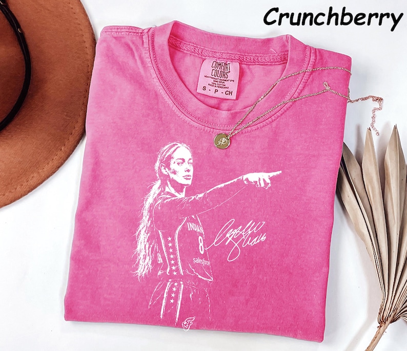 Comfort Colors® Sophie Cunningham Point Signature Basketball Shirt image 9
