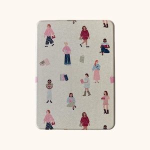 Book Lover Kindle Case with interior hand strap: Paperwhite, Basic Kindle, ColorSoft