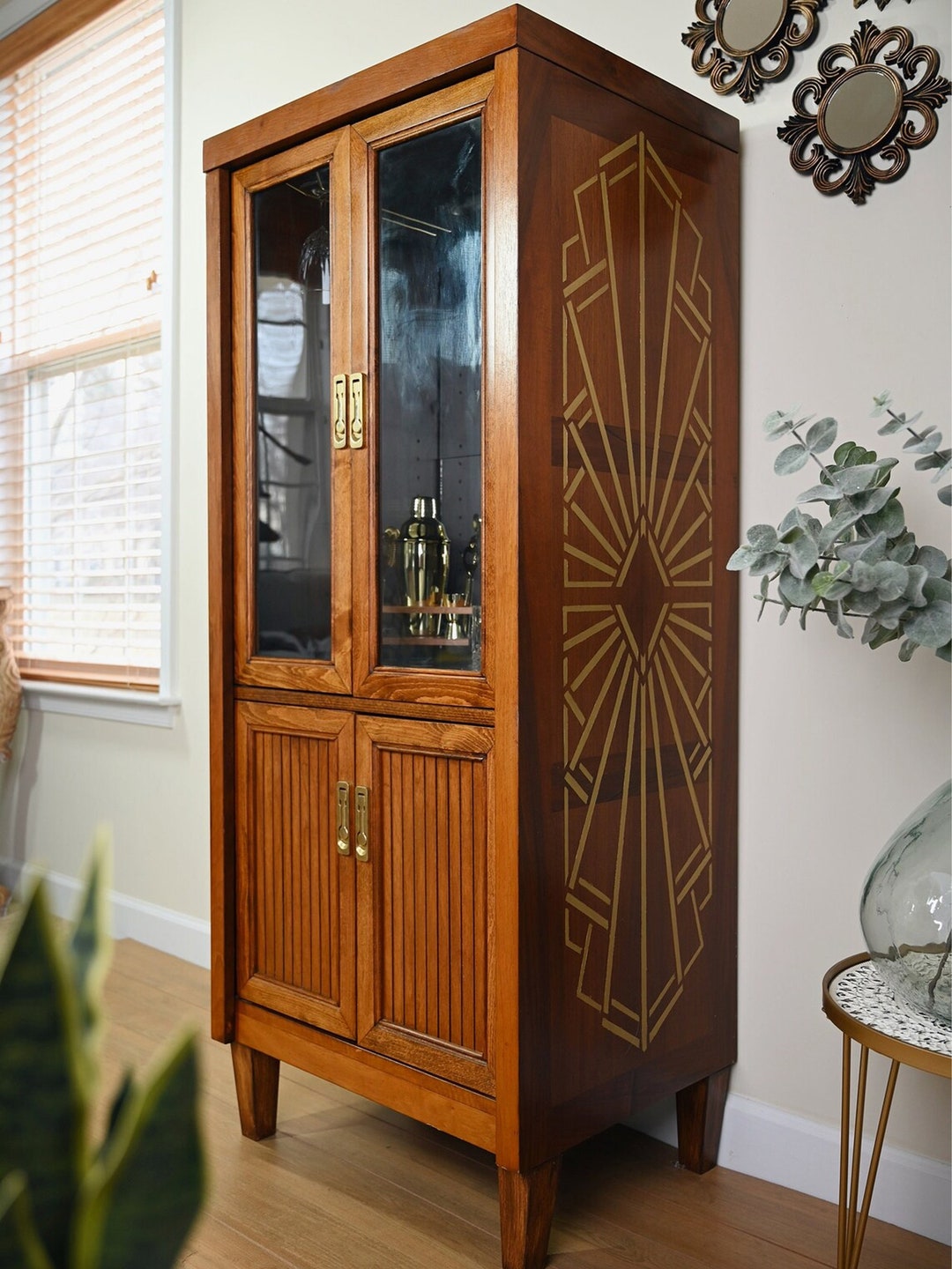 1920s Art Deco Style Retro Cocktail / Bar Antique Etsy