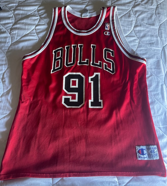 Dennis Rodman Jersey Champion