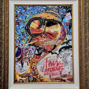 Fear and Loathing collage art