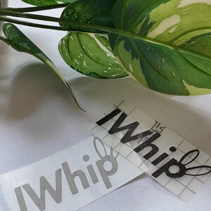 IWhip Sticker
