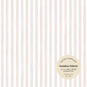 Motif transparent rayures aquarelle taupe - Papier numérique neutre pour étiquettes, marques, papeterie et scrapbooking JPG à télécharger