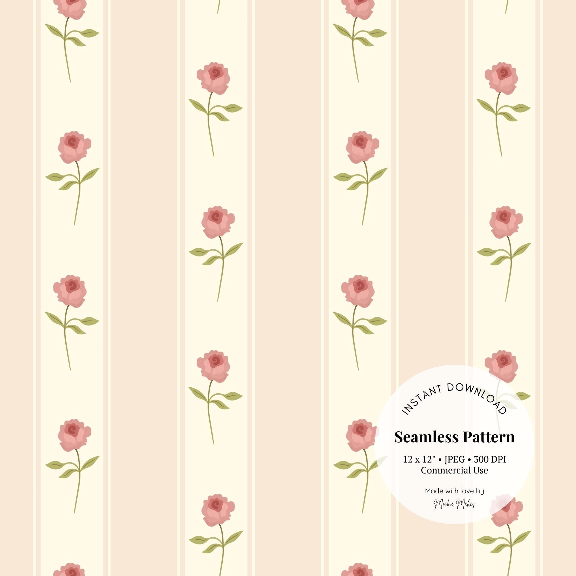Lot De 6 Boutons Vintage Roses à Pied - Motif Flocons Dégradé - 2,2 Cm - Occasion