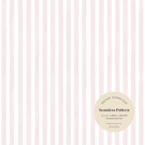 Motif transparent rayures aquarelle vieux rose - papier numérique rose vintage pour journalisme, décoration de douche nuptiale, téléchargement JPG