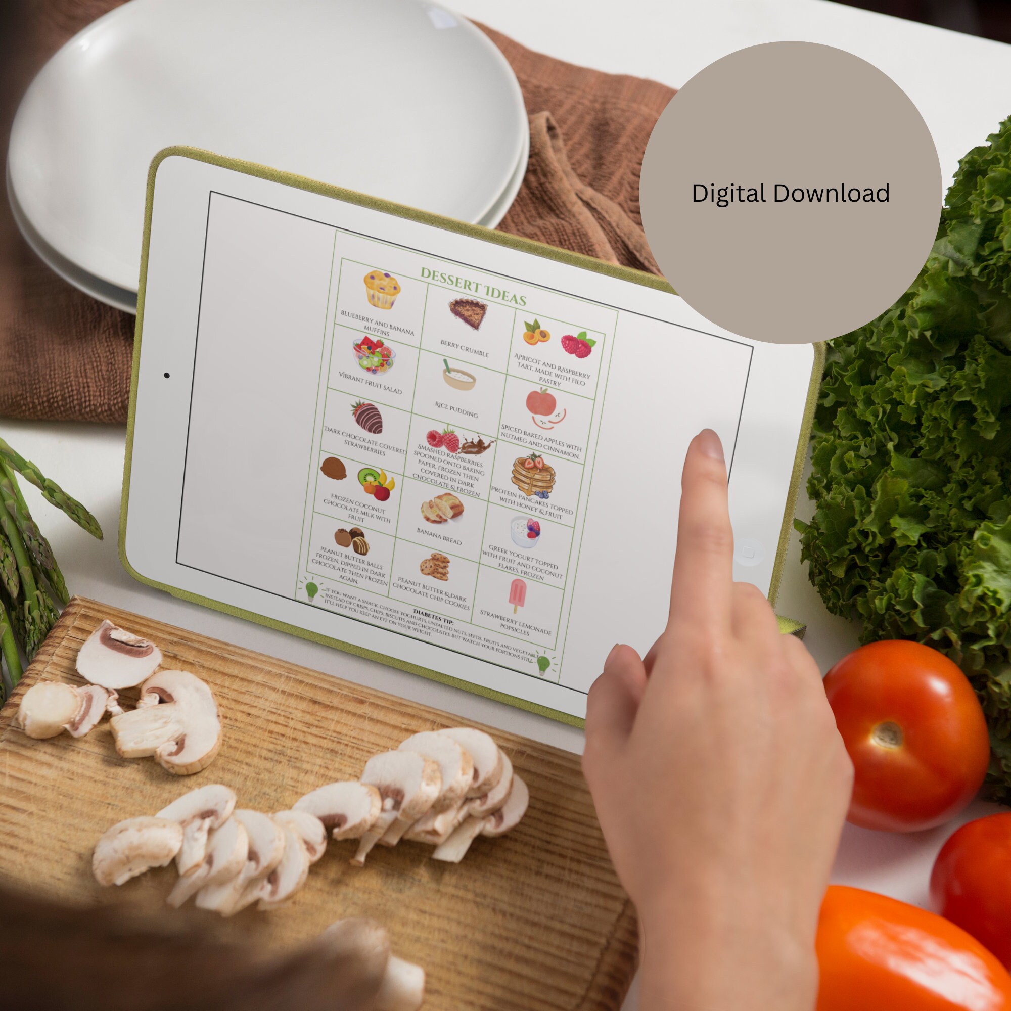 Printable Low Carb Food List, Meals for Diabetes, Low Carb Meal Planner ...