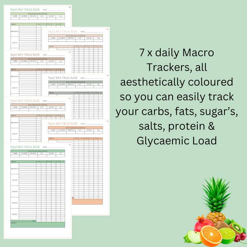 Diabetes Bundle Diabetic Food List Diabetic Food Chart Blood Sugar Log